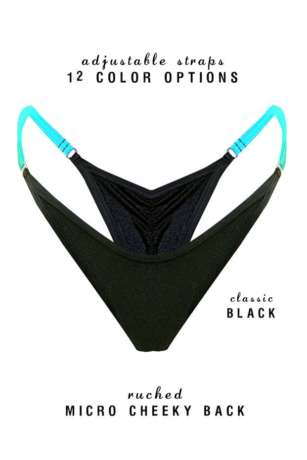Adjustable Micro Cheeky Bottoms