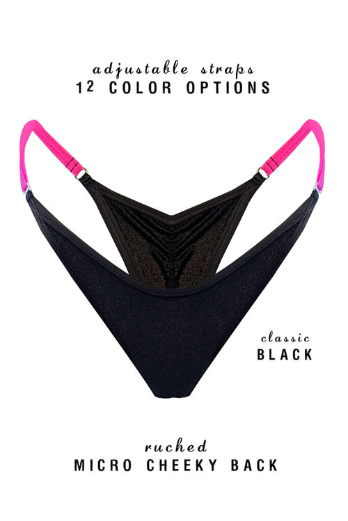Adjustable Micro Cheeky Bottoms