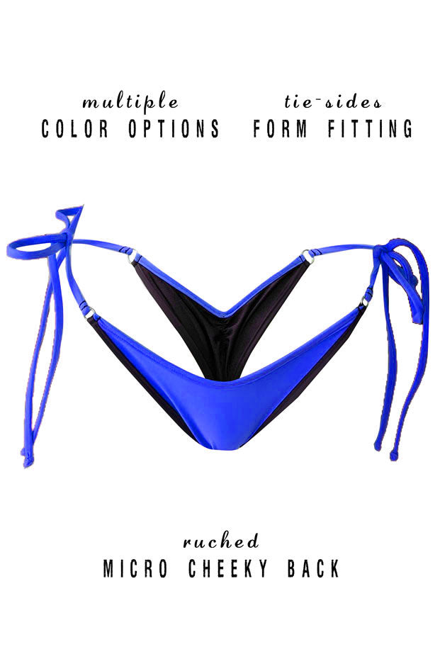 Tie Sides Micro Cheeky Bottoms