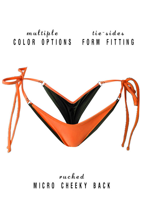 Black Micro Cheeky Bottoms