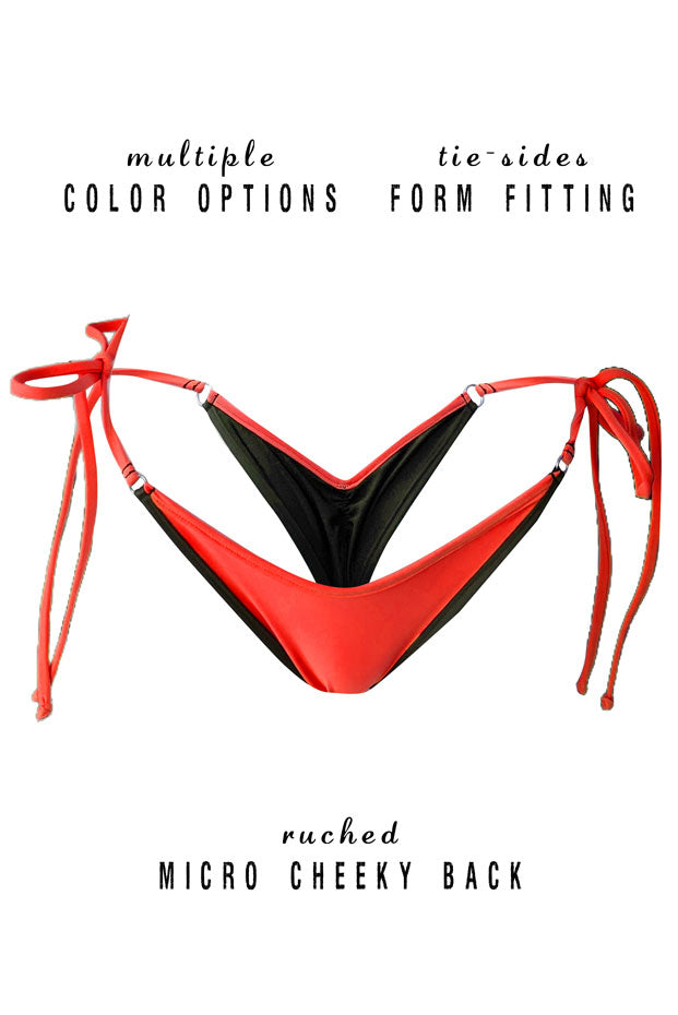 Tie Sides Micro Cheeky Bottoms
