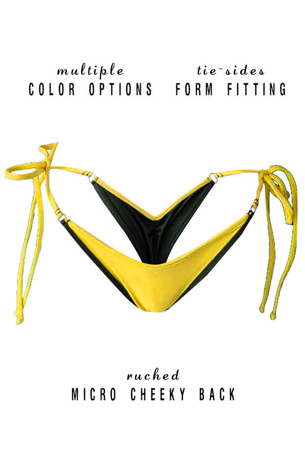 Tie Sides Micro Cheeky Bottoms