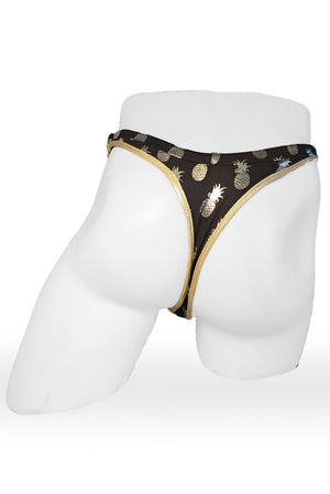 Royal Pineapple Thong