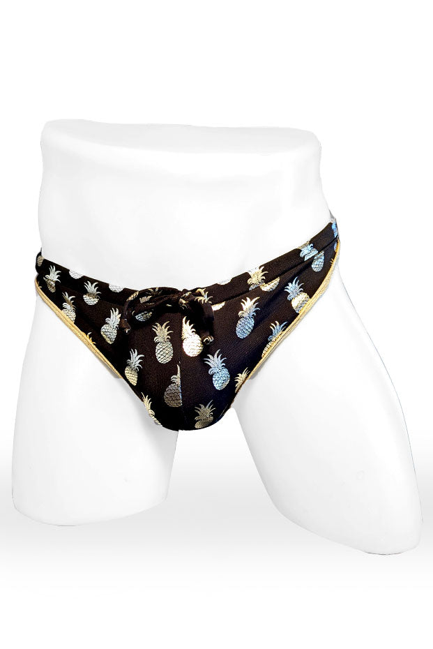 Royal Pineapple Thong