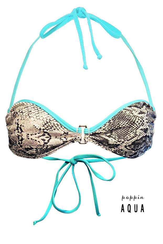 Snake Bandeau Top