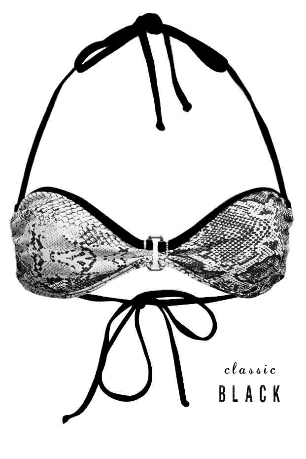 Snake Bandeau Top