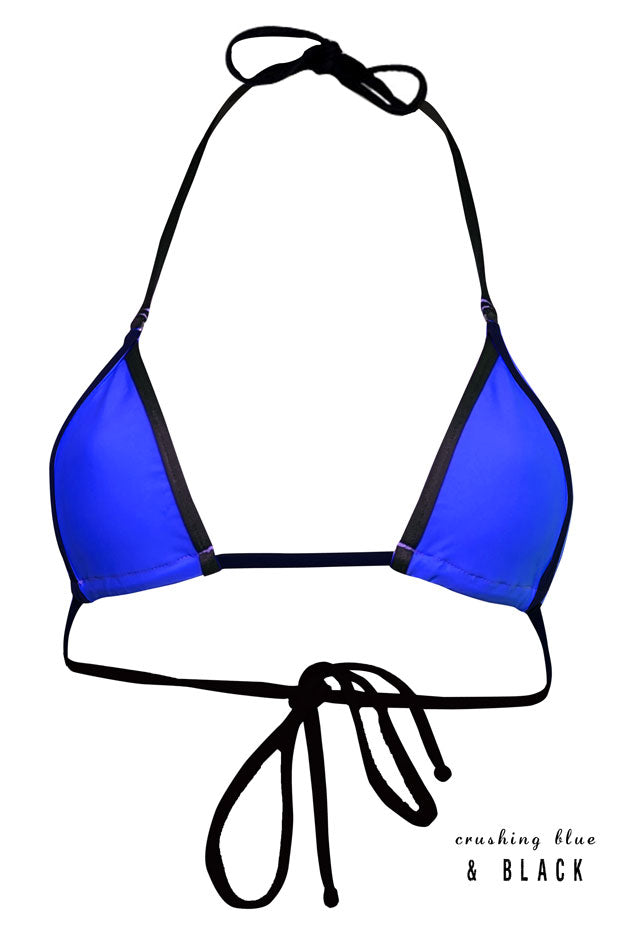 Black Trim Triangle Top