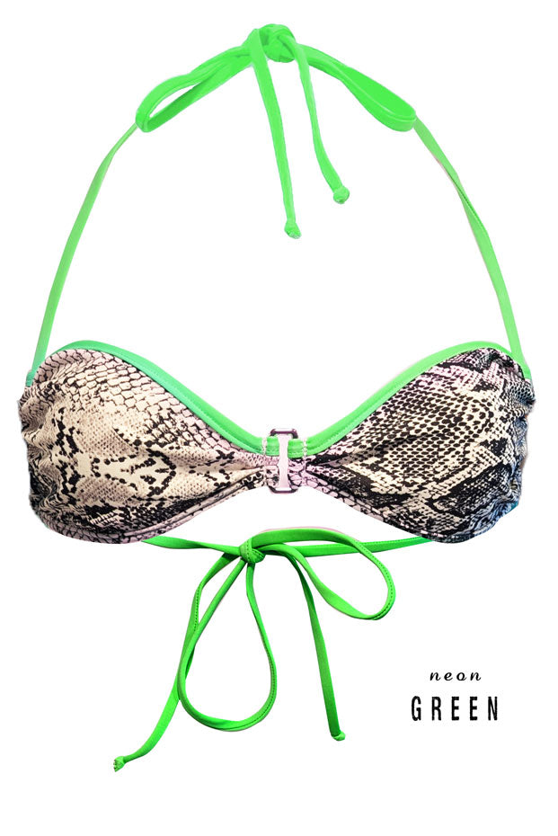 Snake Bandeau Top