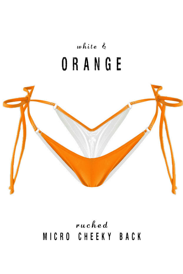 White Micro Cheeky Bottoms