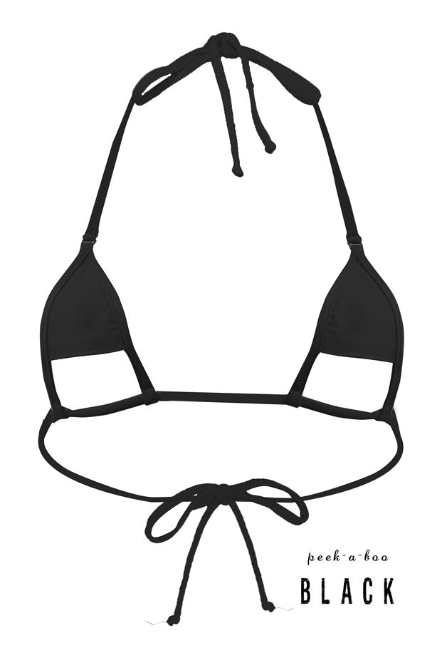 Peek-a-Boo Top Solid