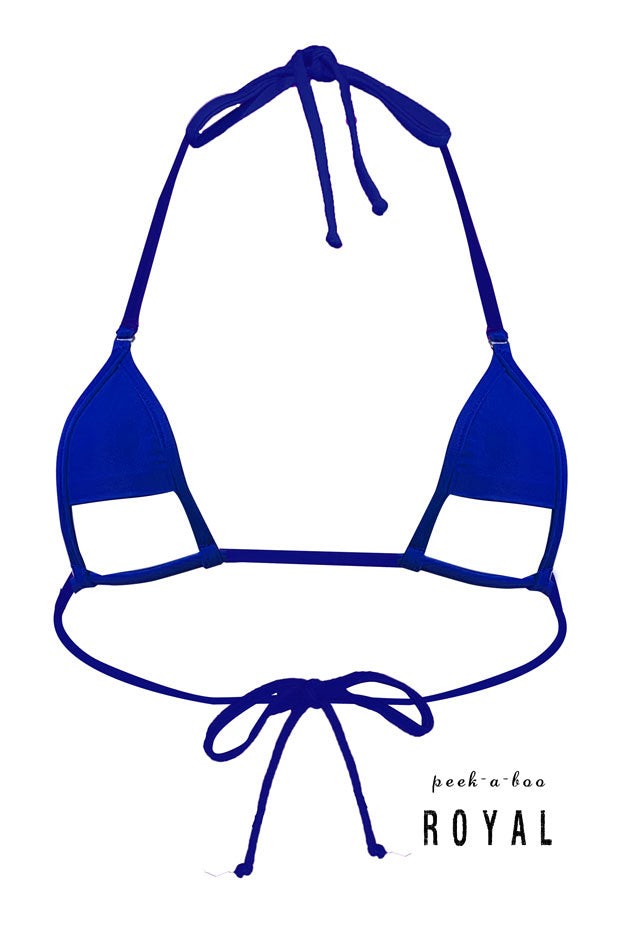 Peek-a-Boo Top Solid