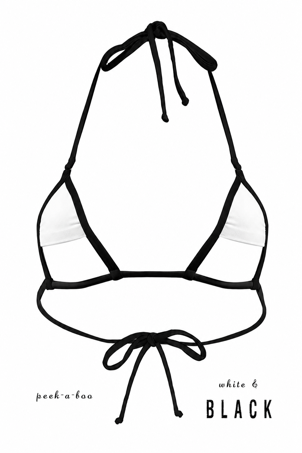White Peek-a-Boo Top